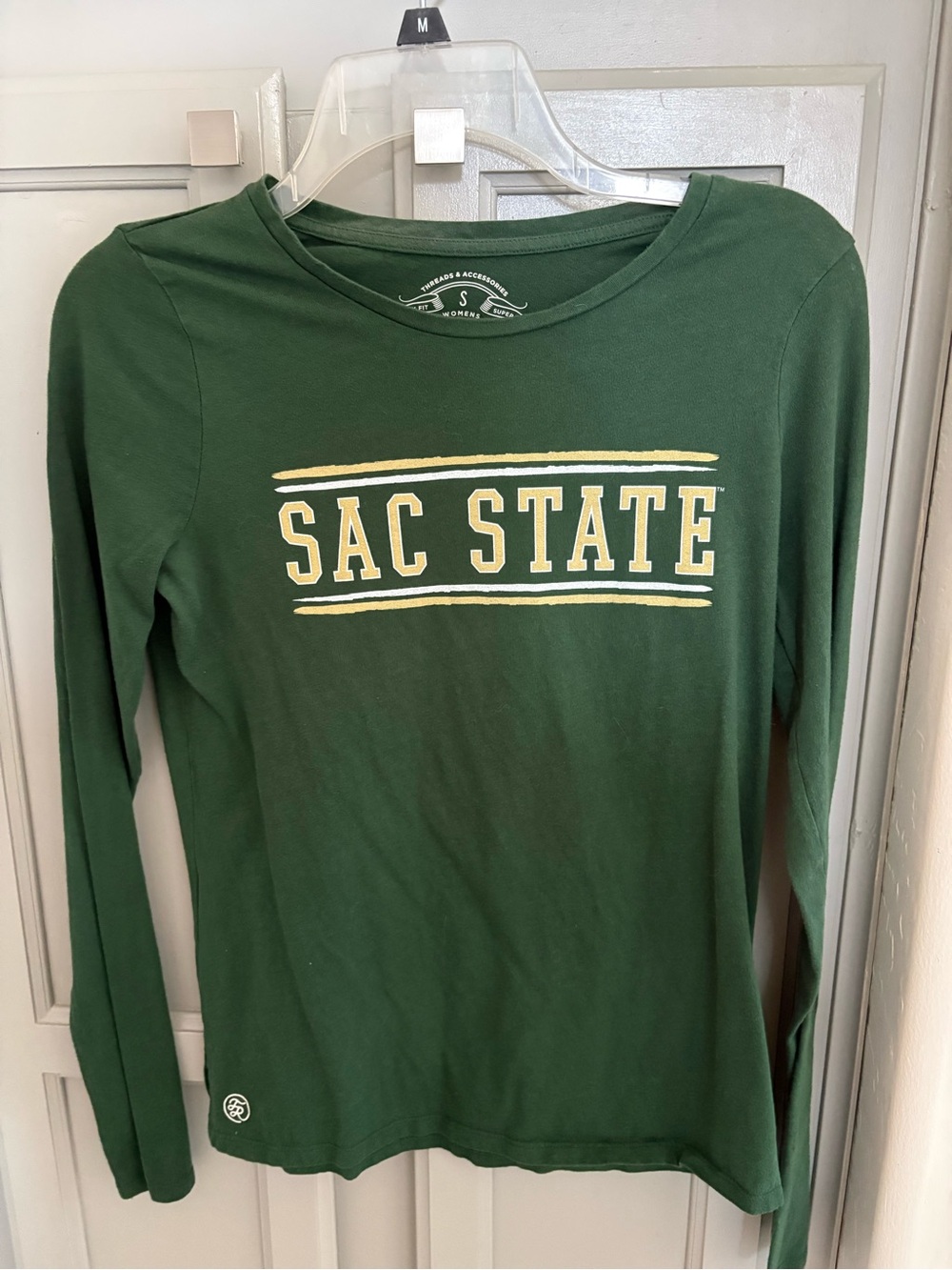 Sac State Green Long Sleeve Tee